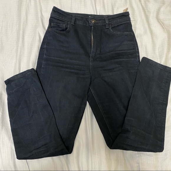 Massimo Dutti Dark Blue Indigo Skinny Jeans - Size 26 - Picture 10 of 14